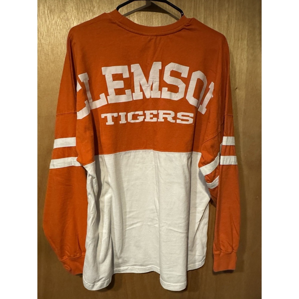 Clemson Tigers Long Sleeves Spirit Jersey Shirt Medium Pressbox (C1)